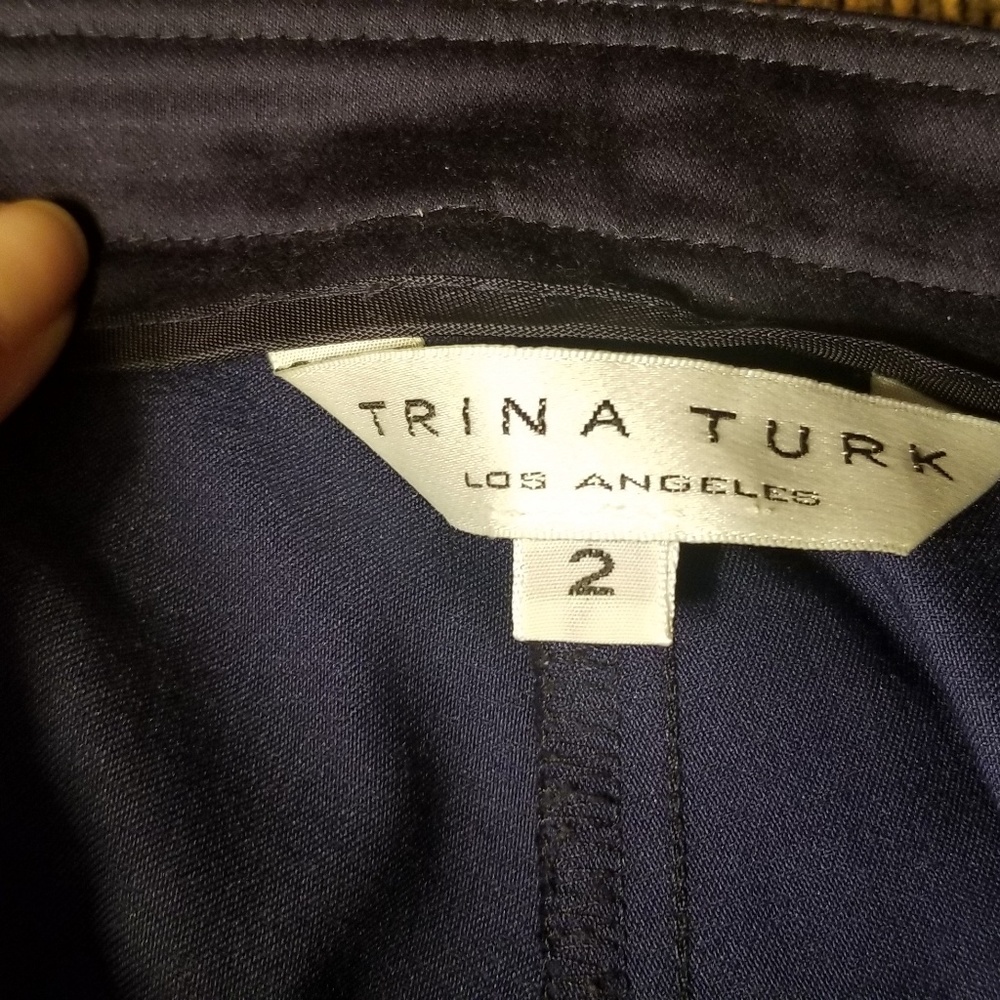 Trina Turk Navy Culottes - image 2